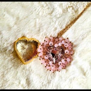 Betsey Johnson Locket Necklace
